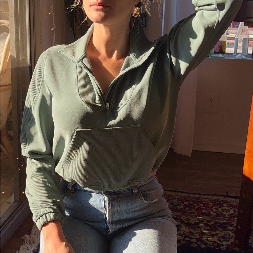 LuluLemon teal sweater